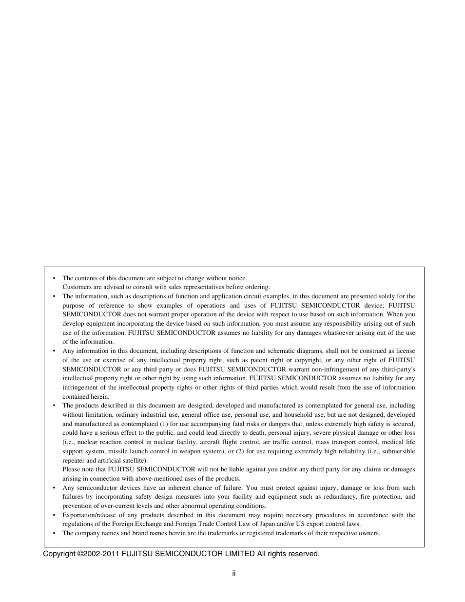 FUJITSU CM71-00329-7E User Manual | Page 6 / 234