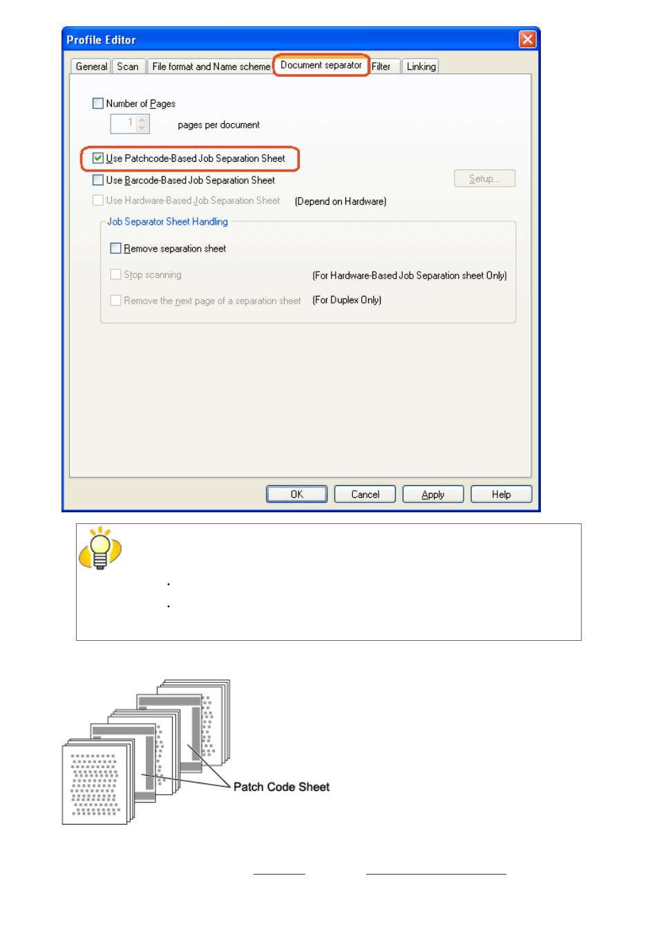 Hint | FUJITSU Image Scanner fi-6130 User Manual | Page 115 / 222