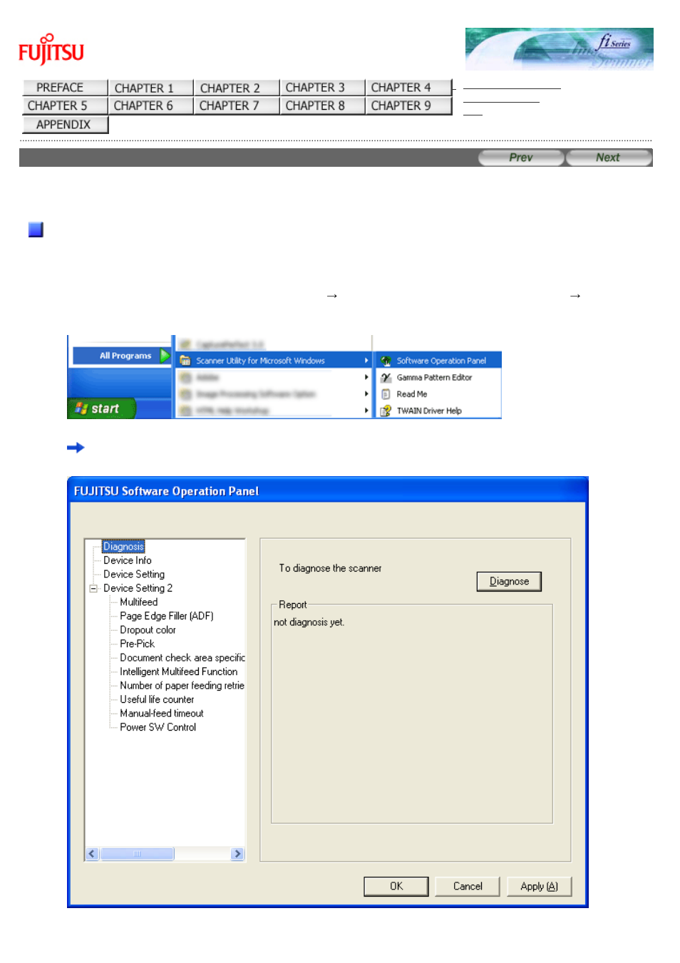 2 how to check and reset the comsumables counters, 2 how to check and reset the, Consumables counters | Checking the consumables counters | FUJITSU Image Scanner fi-6130 User Manual | Page 139 / 222