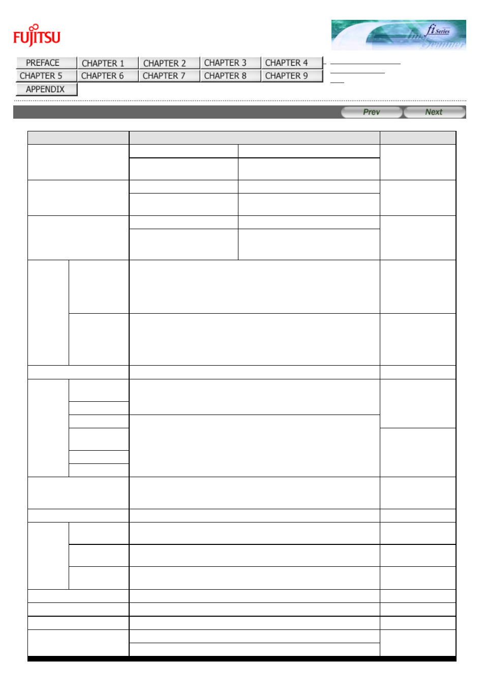 1 basic specifications | FUJITSU Image Scanner fi-6130 User Manual | Page 215 / 222