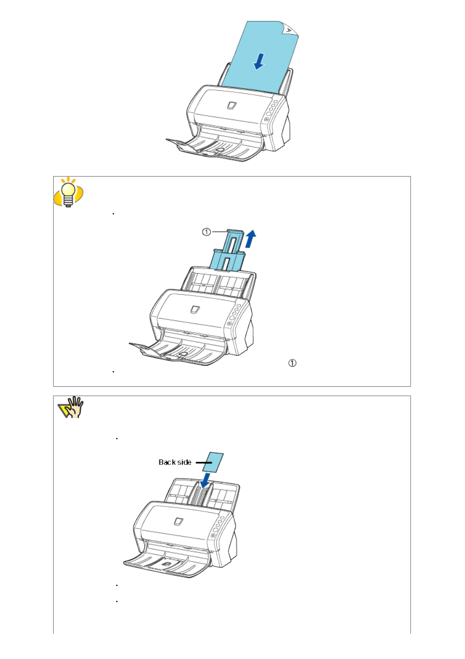 Hint, Attention | FUJITSU Image Scanner fi-6130 User Manual | Page 29 / 222