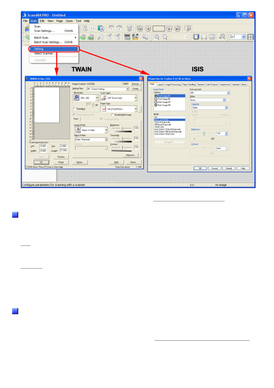 How to scan documents, Scan | FUJITSU Image Scanner fi-6130 User Manual | Page 55 / 222