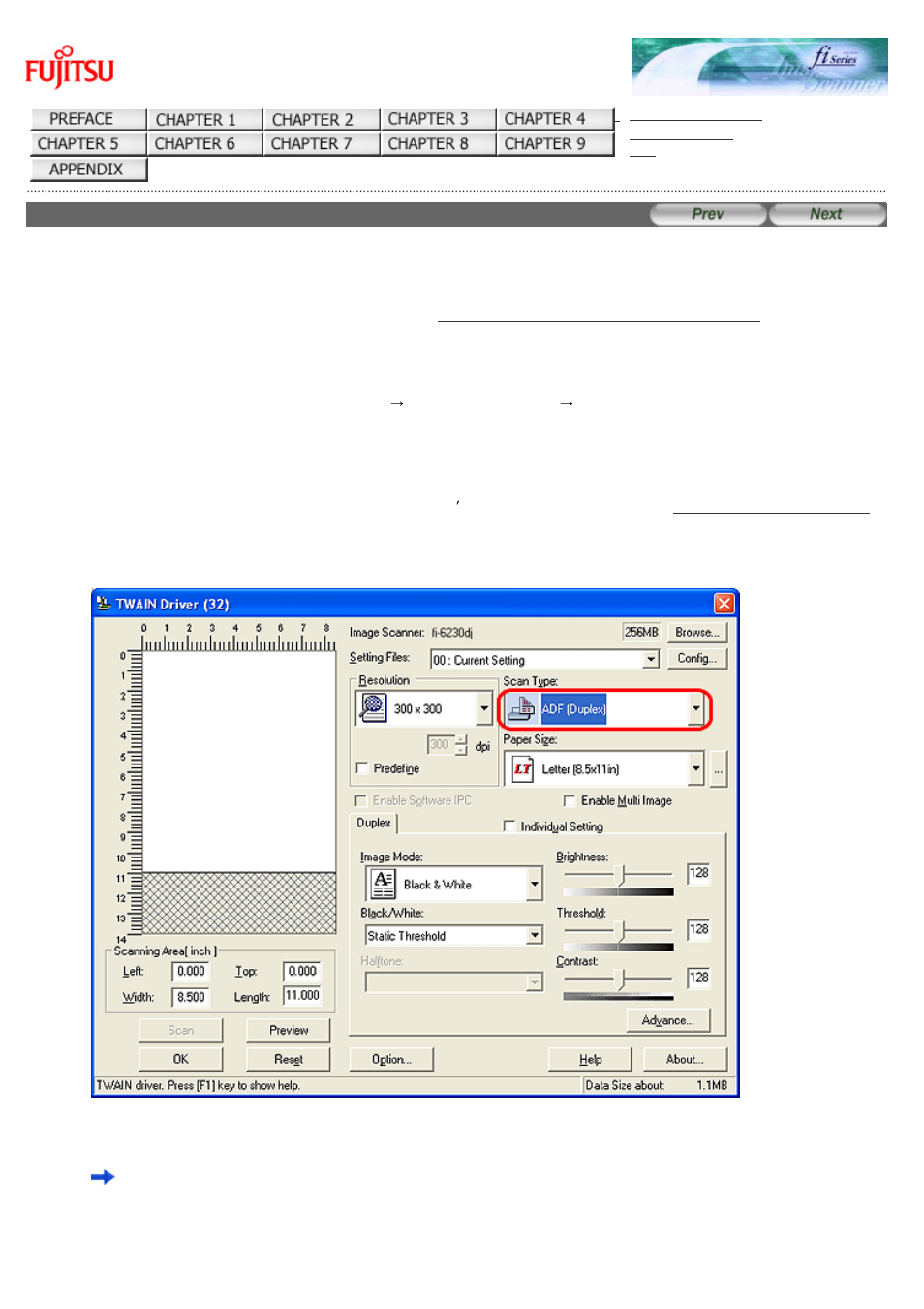 1 scanning both sides of documents | FUJITSU Image Scanner fi-6130 User Manual | Page 67 / 222