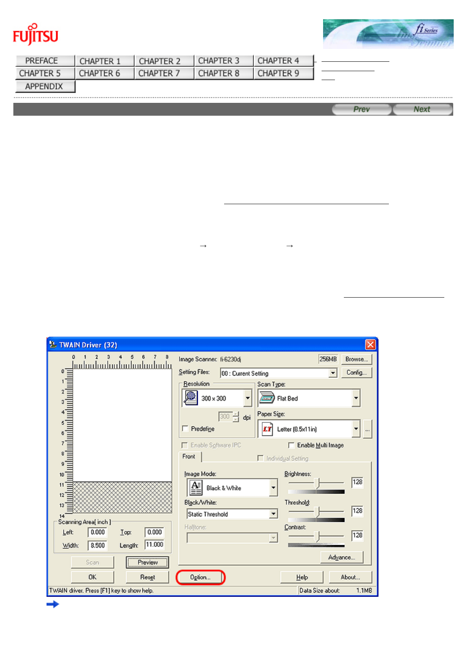 10 correcting skewed documents | FUJITSU Image Scanner fi-6130 User Manual | Page 94 / 222