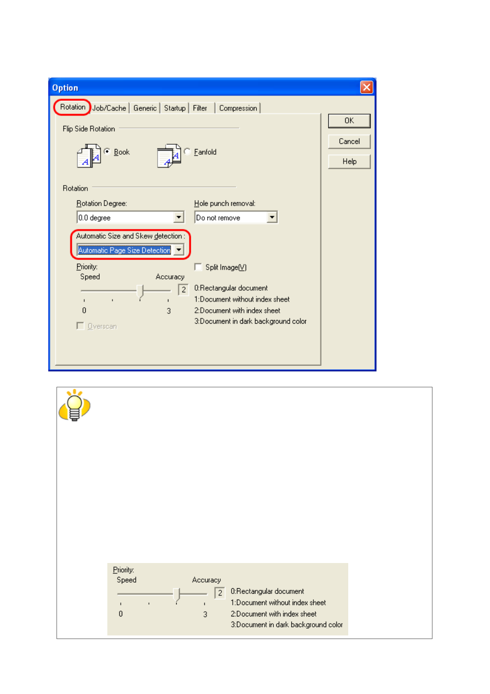 Hint | FUJITSU Image Scanner fi-6130 User Manual | Page 95 / 222