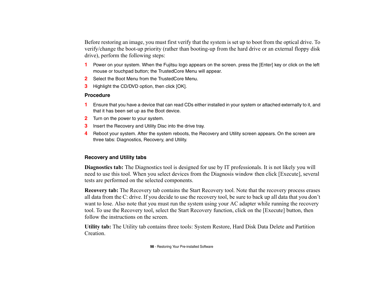FUJITSU V700 User Manual | Page 103 / 161