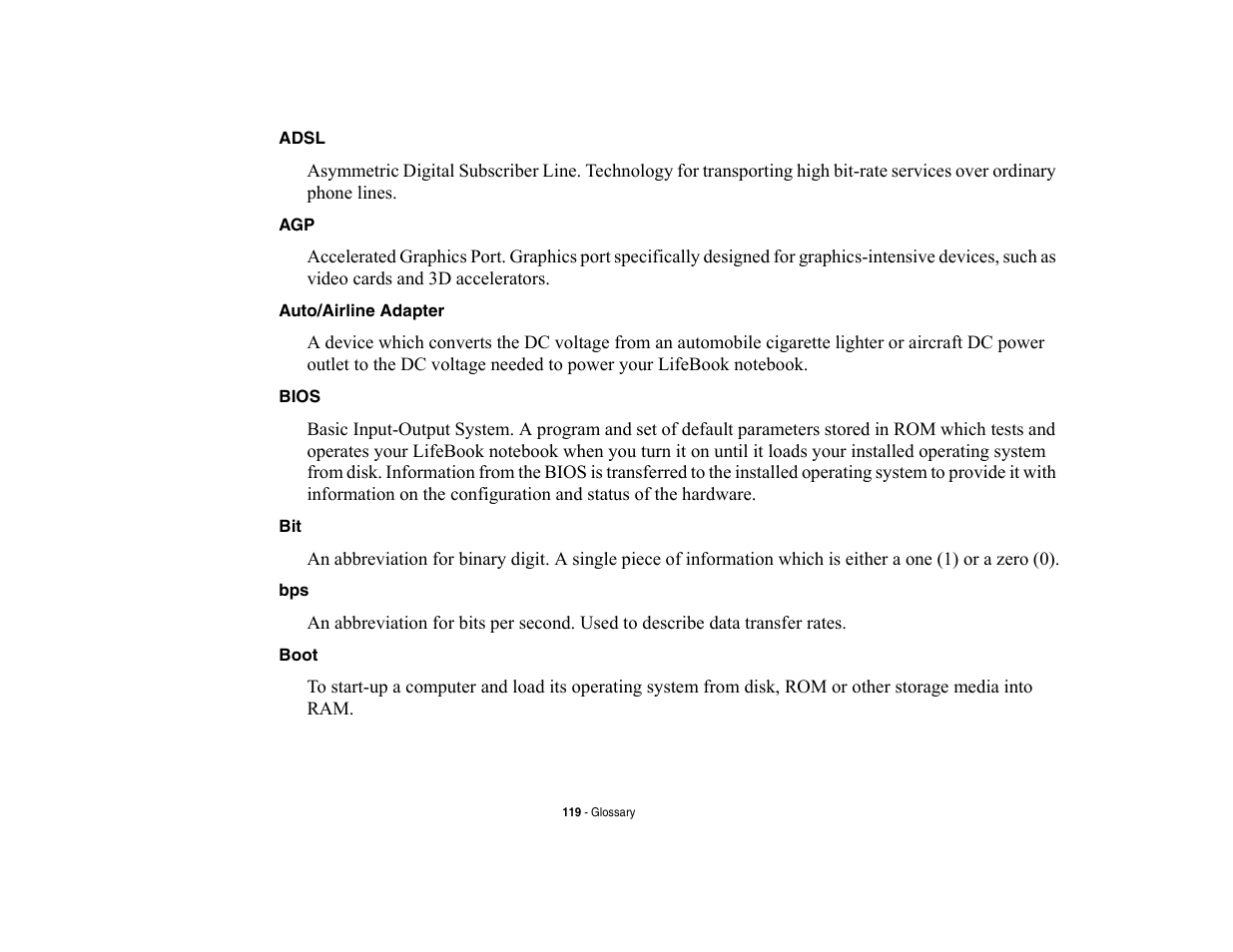 FUJITSU V700 User Manual | Page 124 / 161
