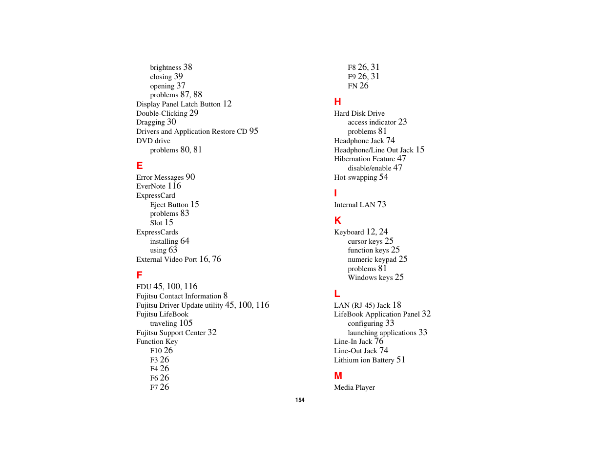 FUJITSU V700 User Manual | Page 159 / 161