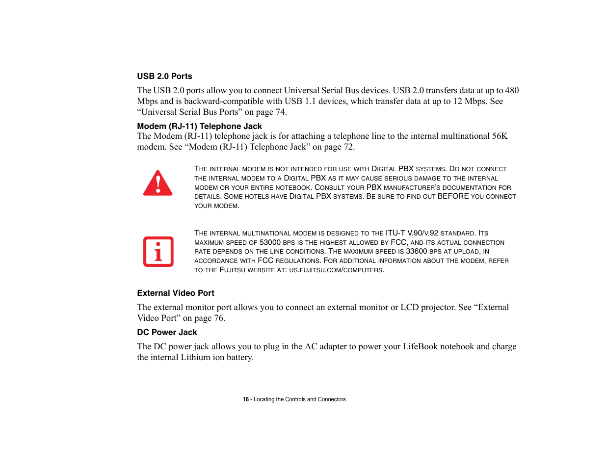 FUJITSU V700 User Manual | Page 21 / 161