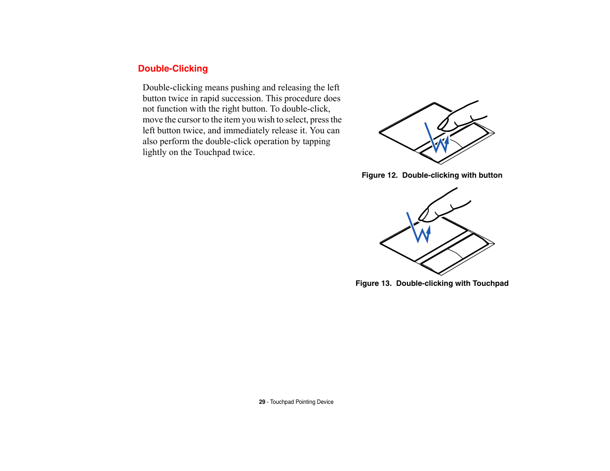 Double-clicking | FUJITSU V700 User Manual | Page 34 / 161