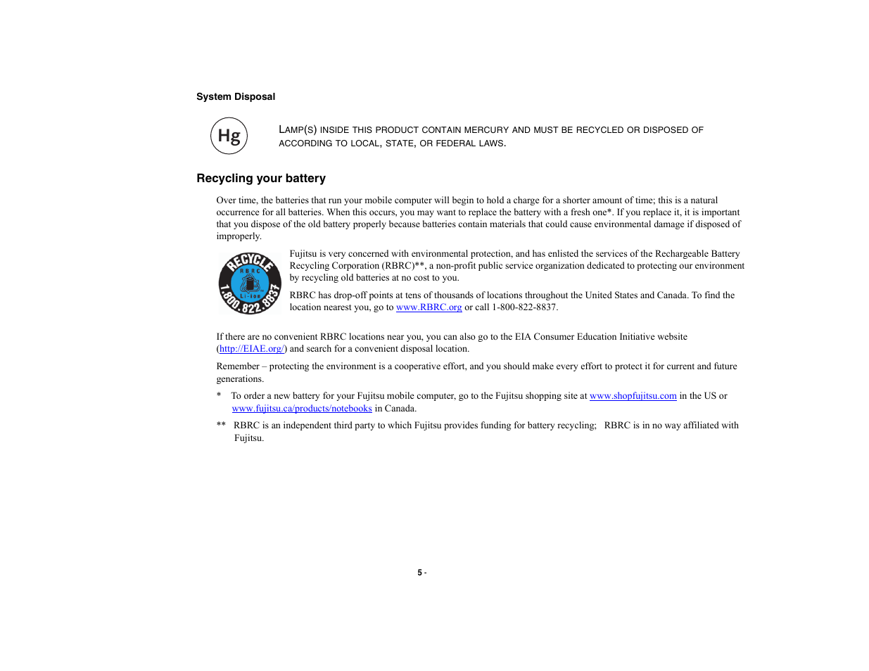 FUJITSU V700 User Manual | Page 5 / 161