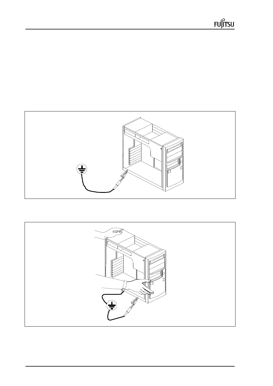 Common procedures, Grounding yourself | FUJITSU ErgoPro m664 User Manual | Page 10 / 98