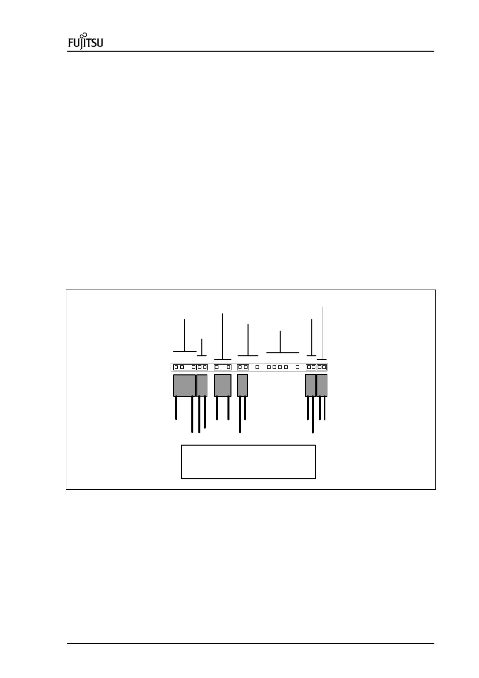 System board front panel connectors | FUJITSU ErgoPro m664 User Manual | Page 27 / 98