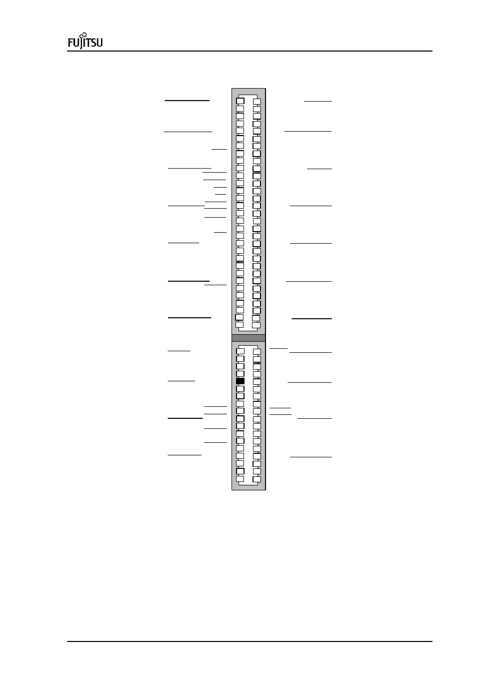 Isa bus connector | FUJITSU ErgoPro m664 User Manual | Page 73 / 98