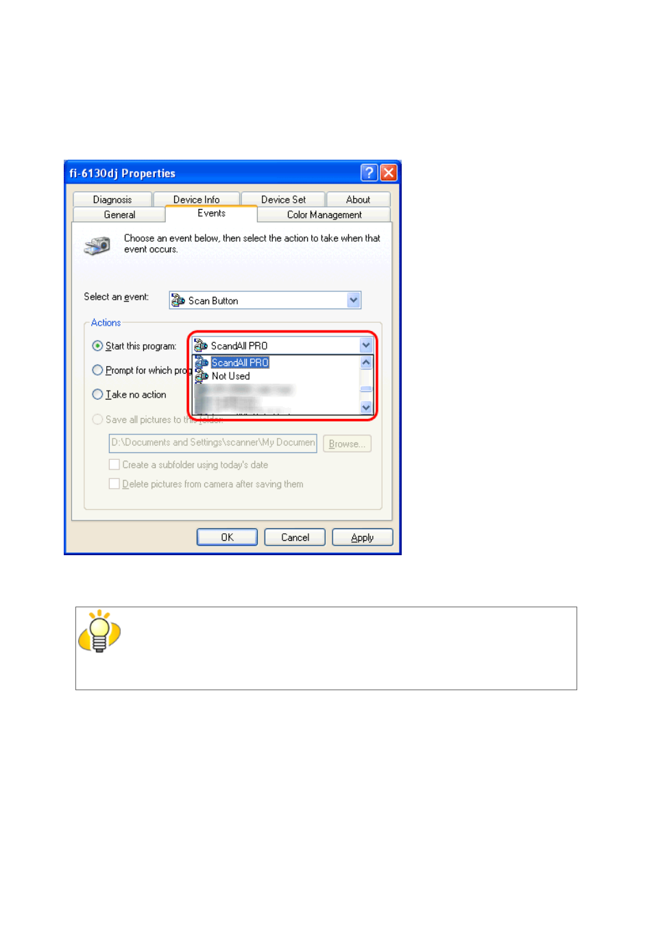 Hint | FUJITSU fi-6130 User Manual | Page 106 / 211
