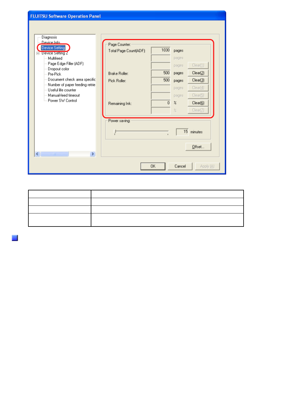 Resetting the consumables counters | FUJITSU fi-6130 User Manual | Page 132 / 211
