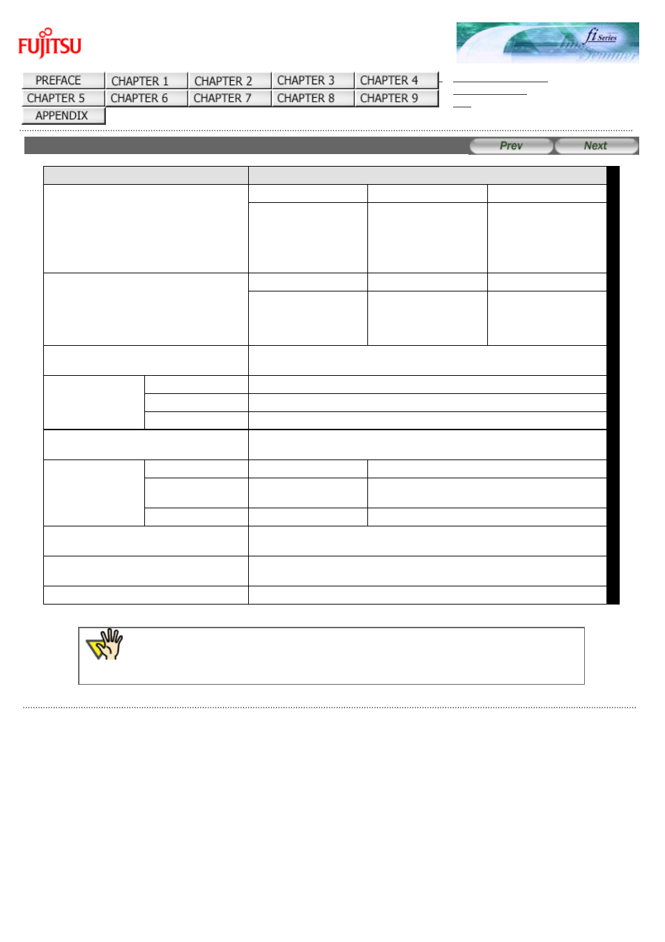 FUJITSU fi-6130 User Manual | Page 206 / 211