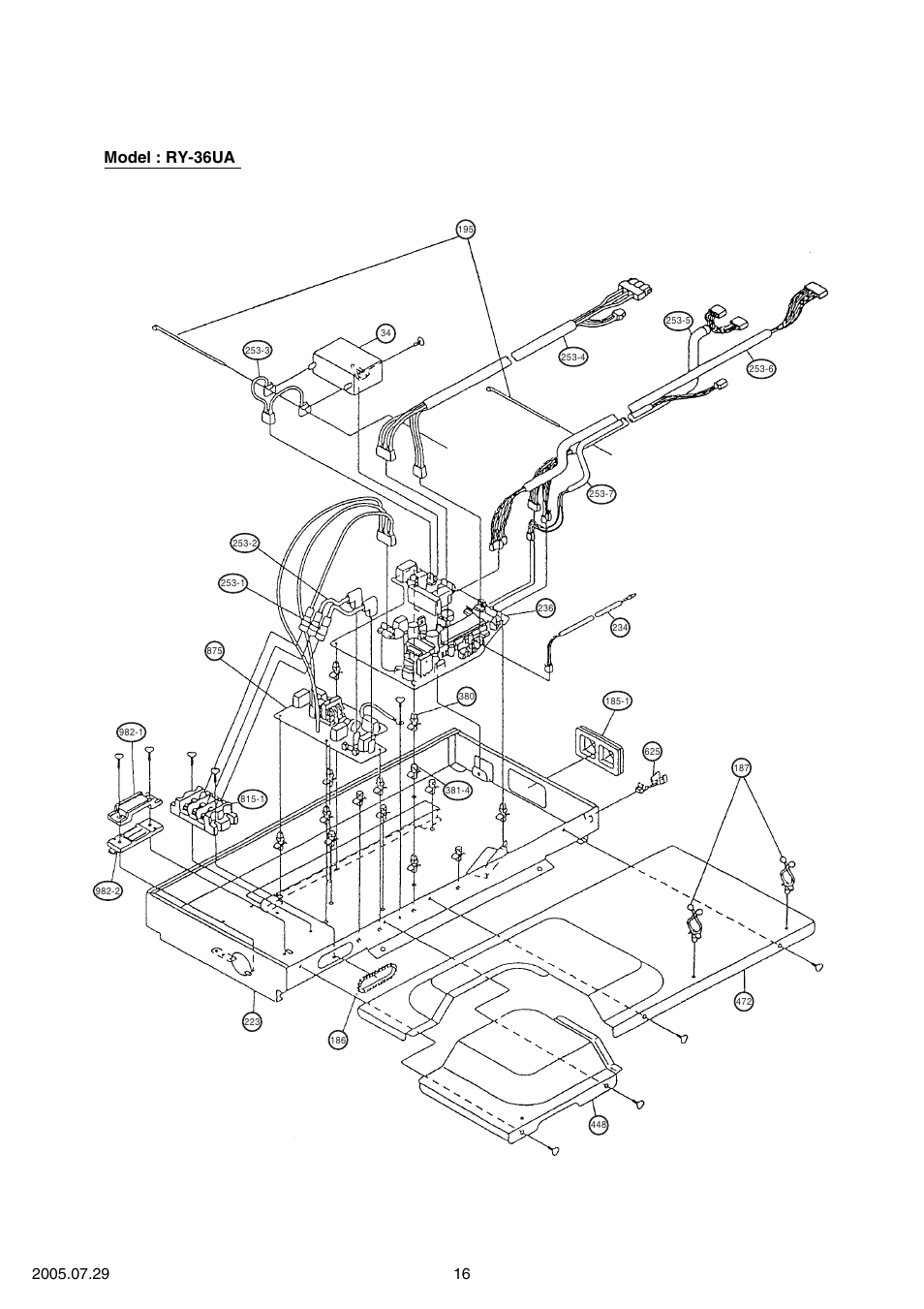 FUJITSU RY-36UA User Manual | Page 17 / 27