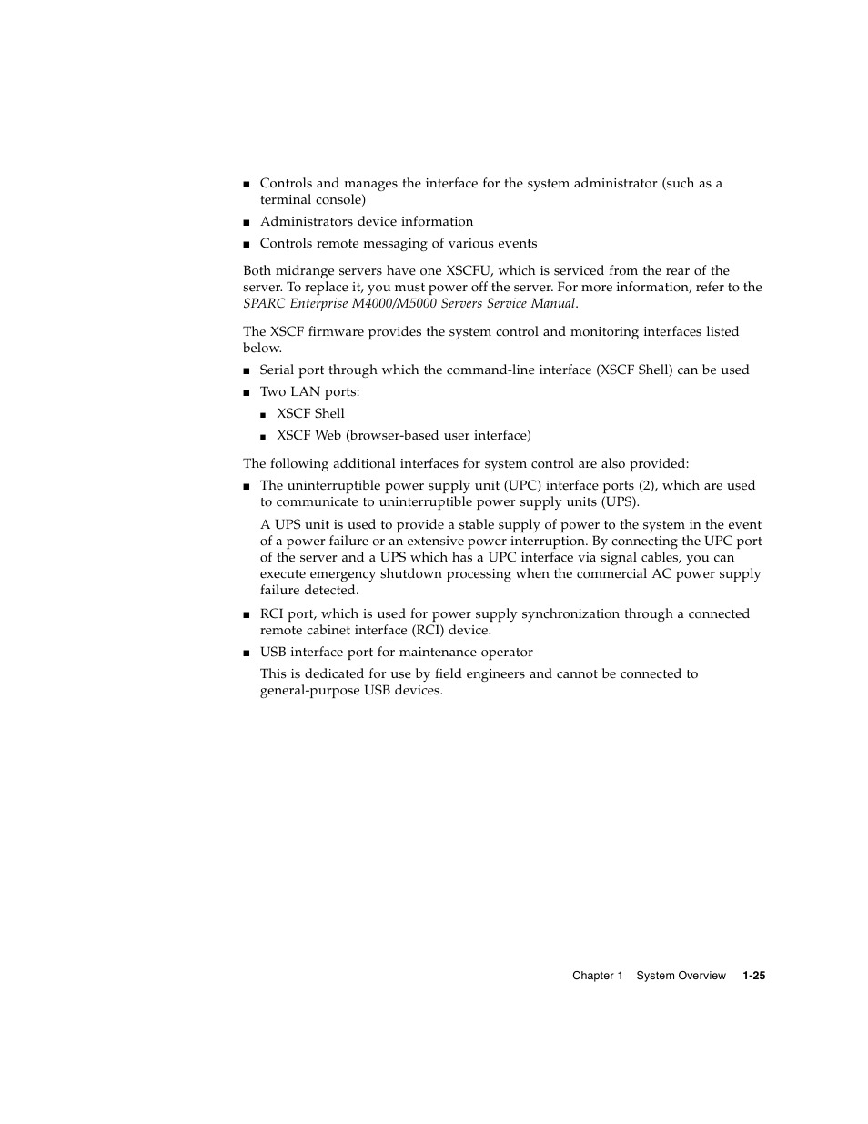 FUJITSU SPARC Enterprise Server M5000 User Manual | Page 37 / 62