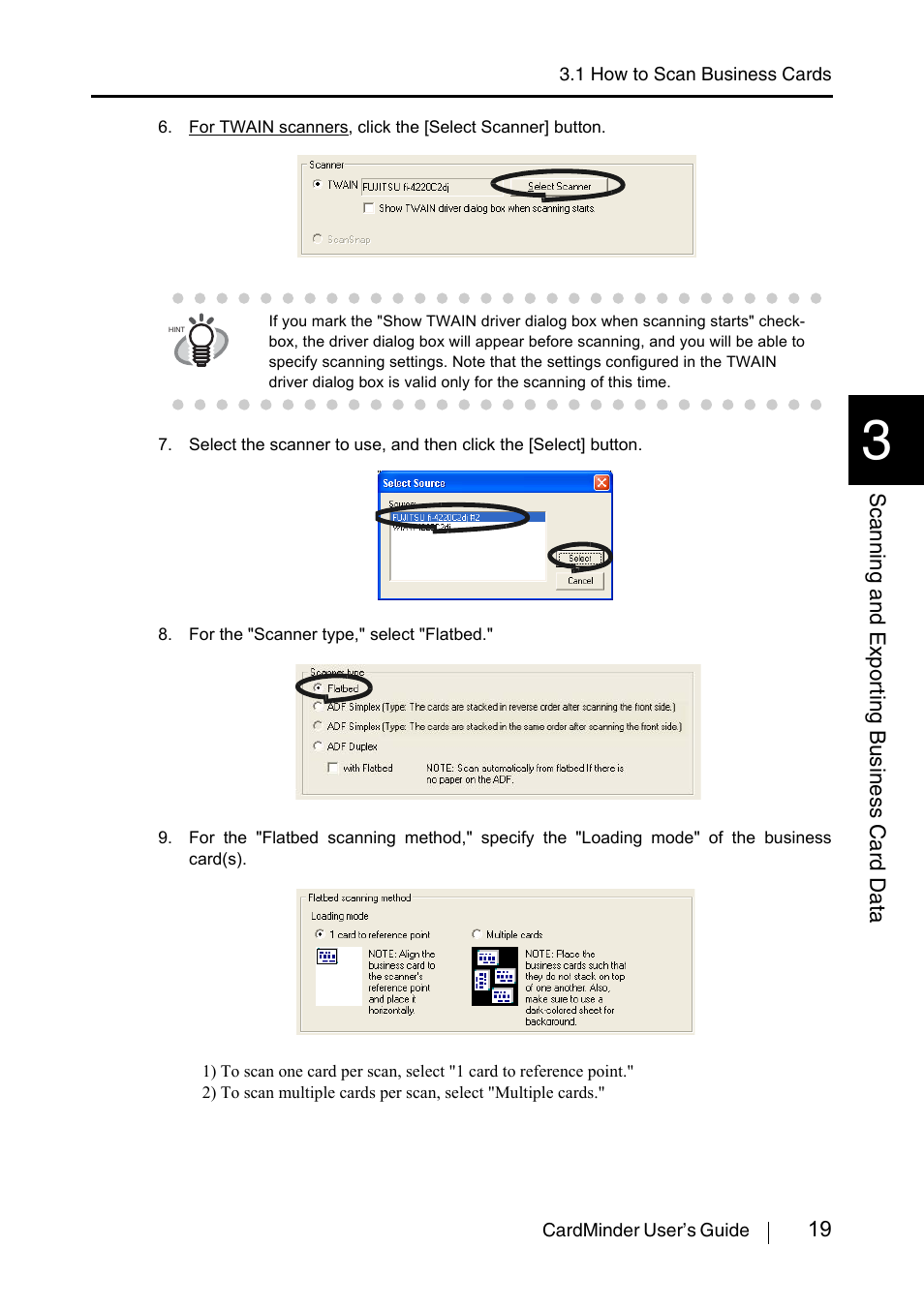 FUJITSU CardMinder P3PC-1562-01ENZ0 User Manual | Page 27 / 85