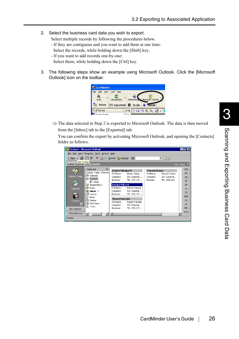 FUJITSU CardMinder P3PC-1562-01ENZ0 User Manual | Page 34 / 85