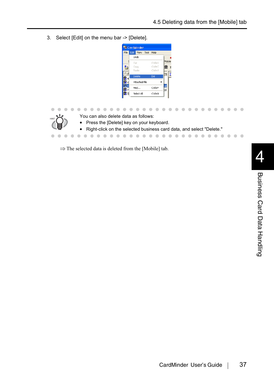 FUJITSU CardMinder P3PC-1562-01ENZ0 User Manual | Page 45 / 85