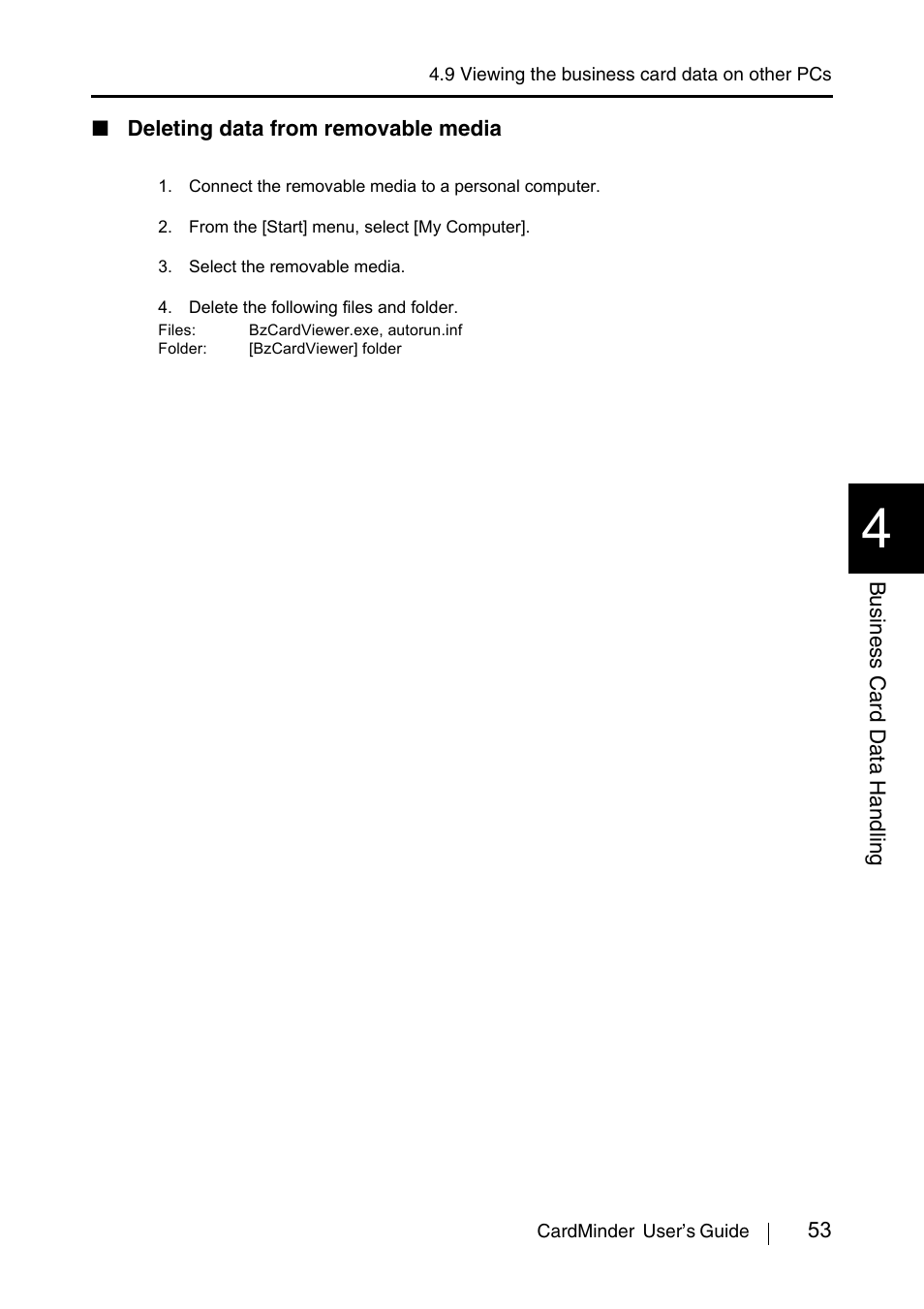 FUJITSU CardMinder P3PC-1562-01ENZ0 User Manual | Page 61 / 85