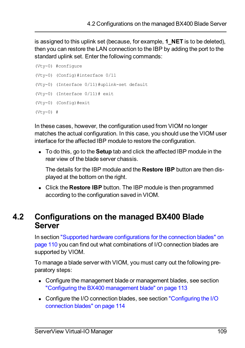 2 configurations on the managed bx400 blade server | FUJITSU ServerView Virtual-IO Manager V3.1 User Manual | Page 109 / 362