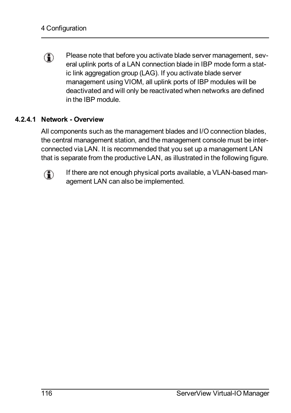 1 network - overview | FUJITSU ServerView Virtual-IO Manager V3.1 User Manual | Page 116 / 362