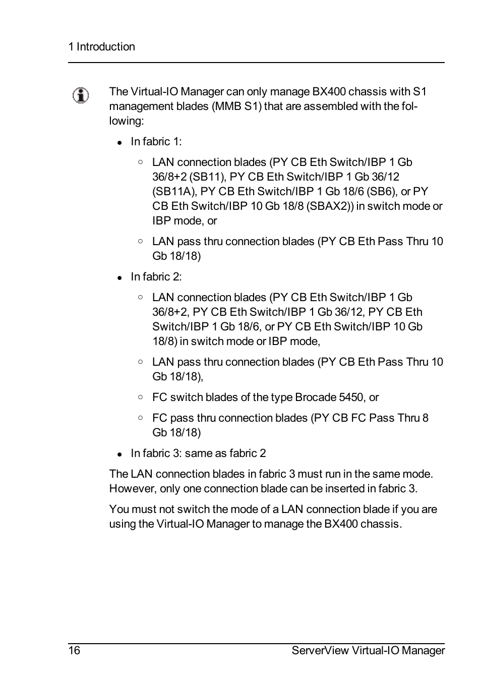 FUJITSU ServerView Virtual-IO Manager V3.1 User Manual | Page 16 / 362