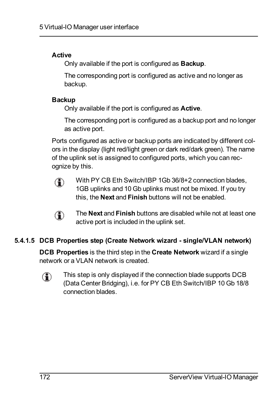 FUJITSU ServerView Virtual-IO Manager V3.1 User Manual | Page 172 / 362
