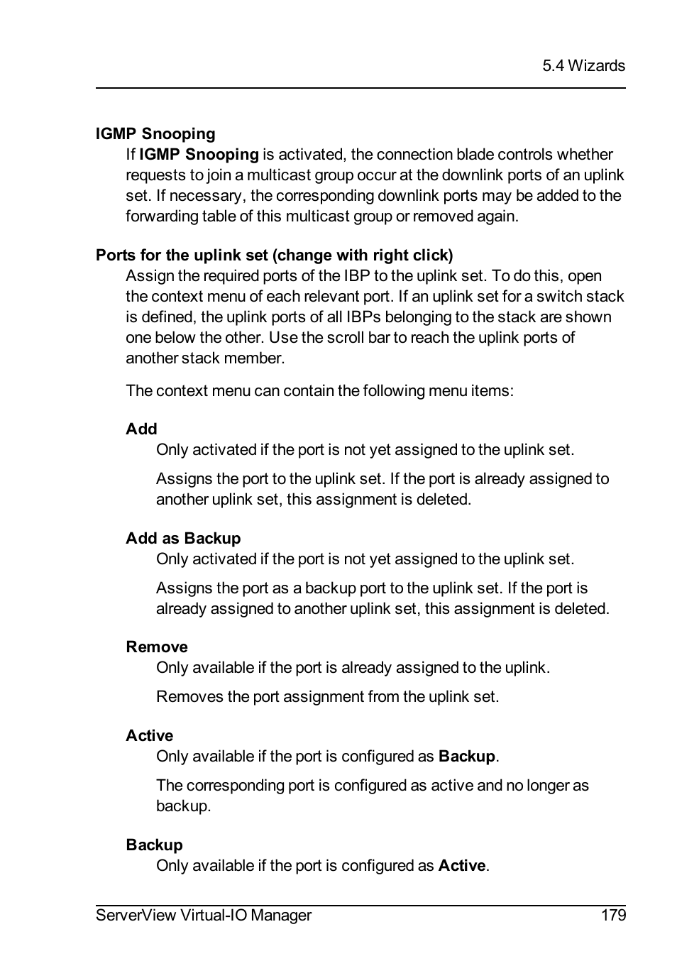 FUJITSU ServerView Virtual-IO Manager V3.1 User Manual | Page 179 / 362