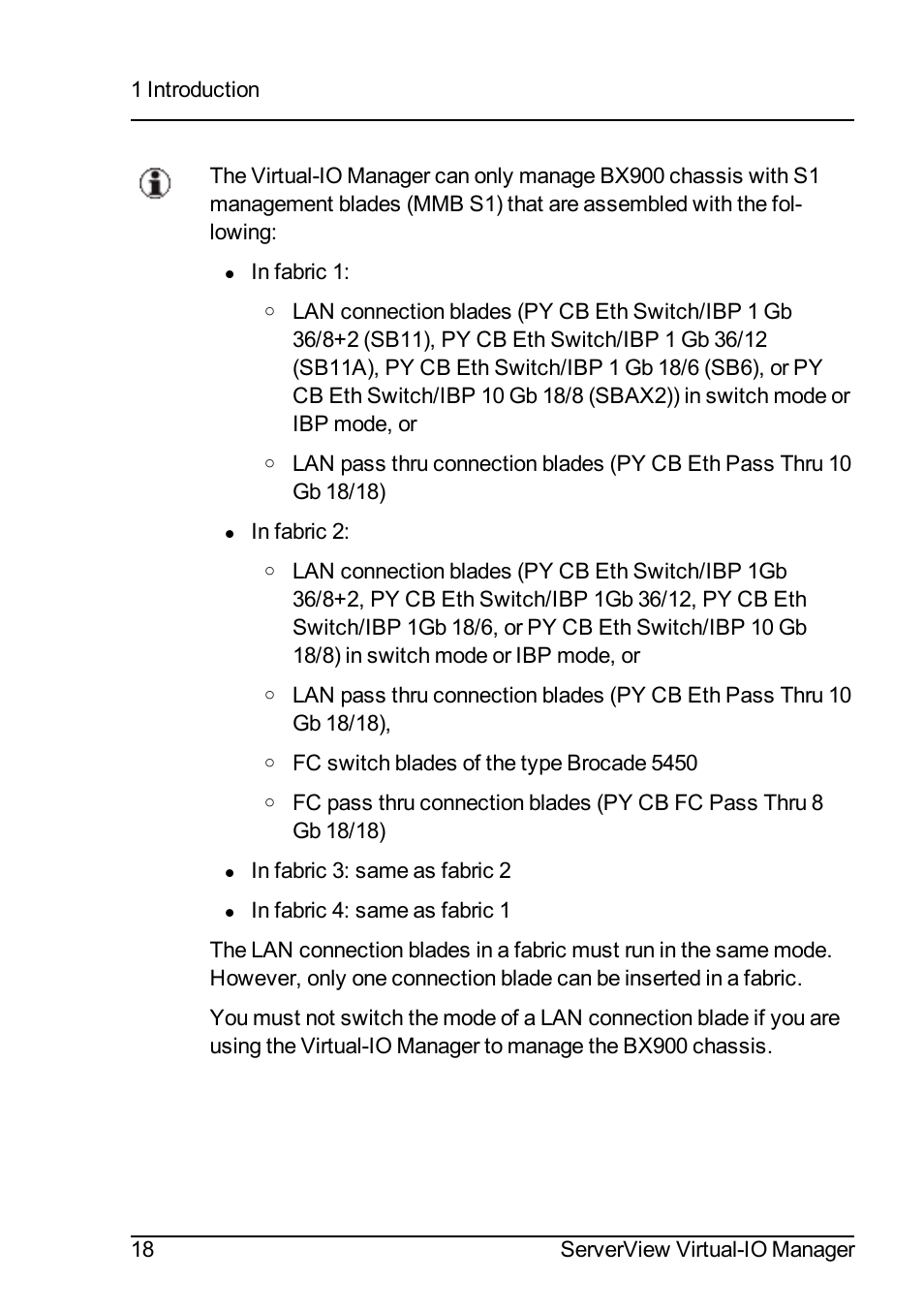 FUJITSU ServerView Virtual-IO Manager V3.1 User Manual | Page 18 / 362