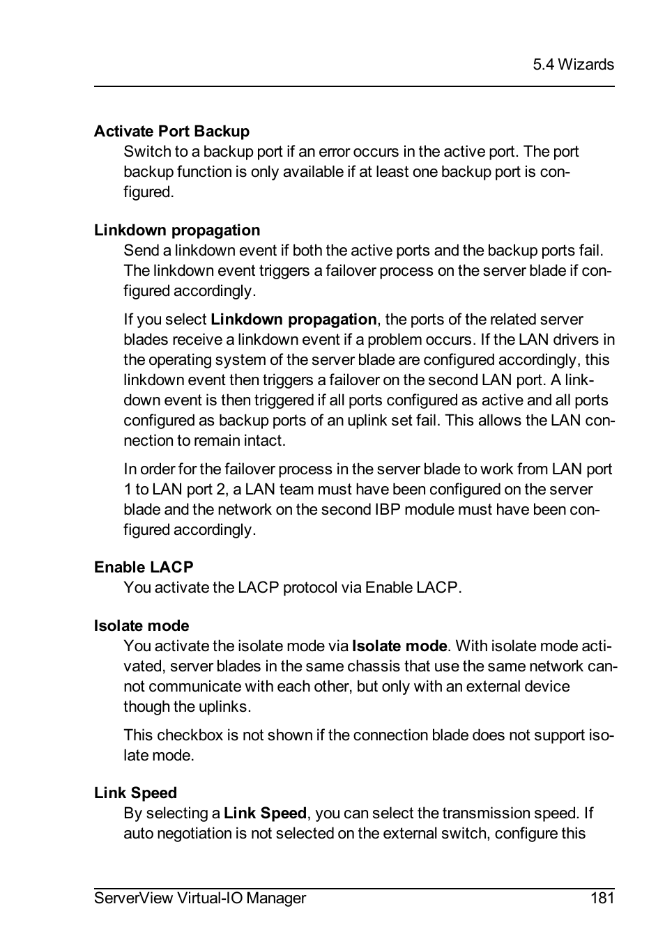 FUJITSU ServerView Virtual-IO Manager V3.1 User Manual | Page 181 / 362