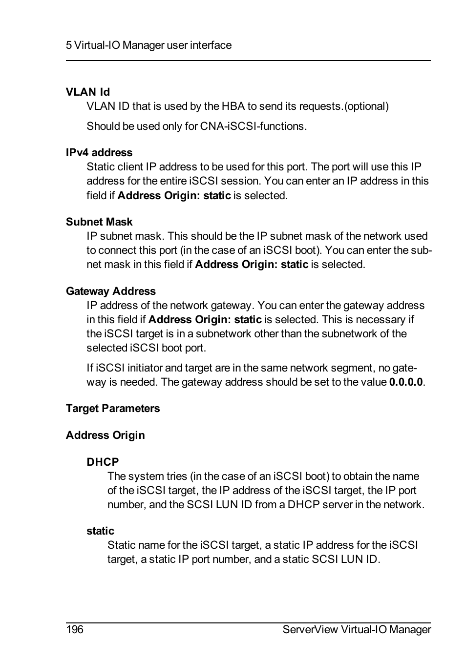 FUJITSU ServerView Virtual-IO Manager V3.1 User Manual | Page 196 / 362