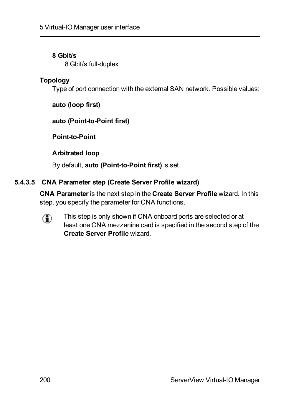 Cna parameter step | FUJITSU ServerView Virtual-IO Manager V3.1 User Manual | Page 200 / 362