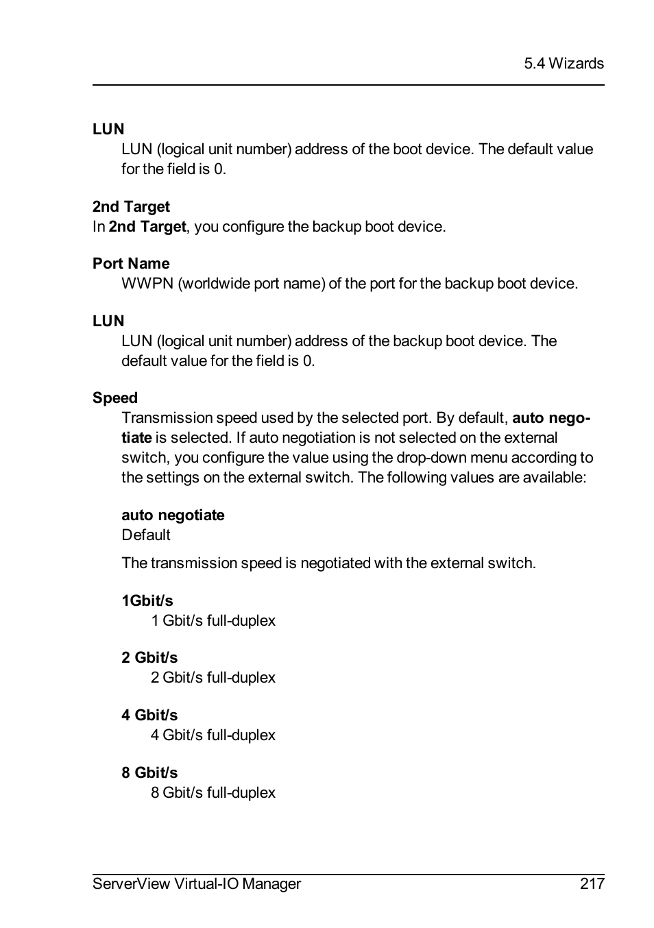 FUJITSU ServerView Virtual-IO Manager V3.1 User Manual | Page 217 / 362
