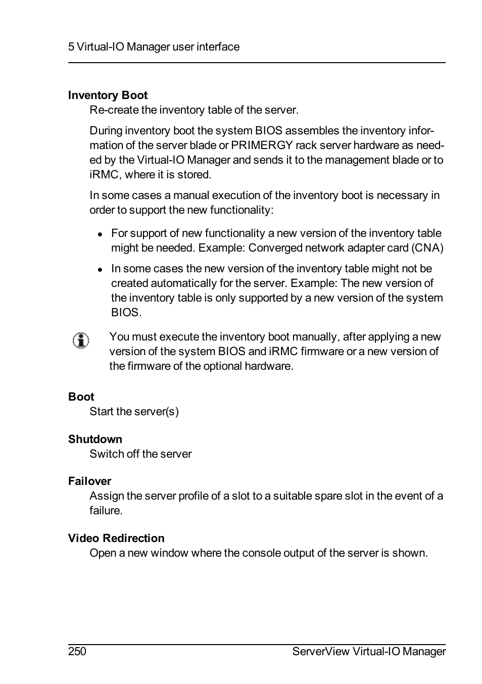 FUJITSU ServerView Virtual-IO Manager V3.1 User Manual | Page 250 / 362