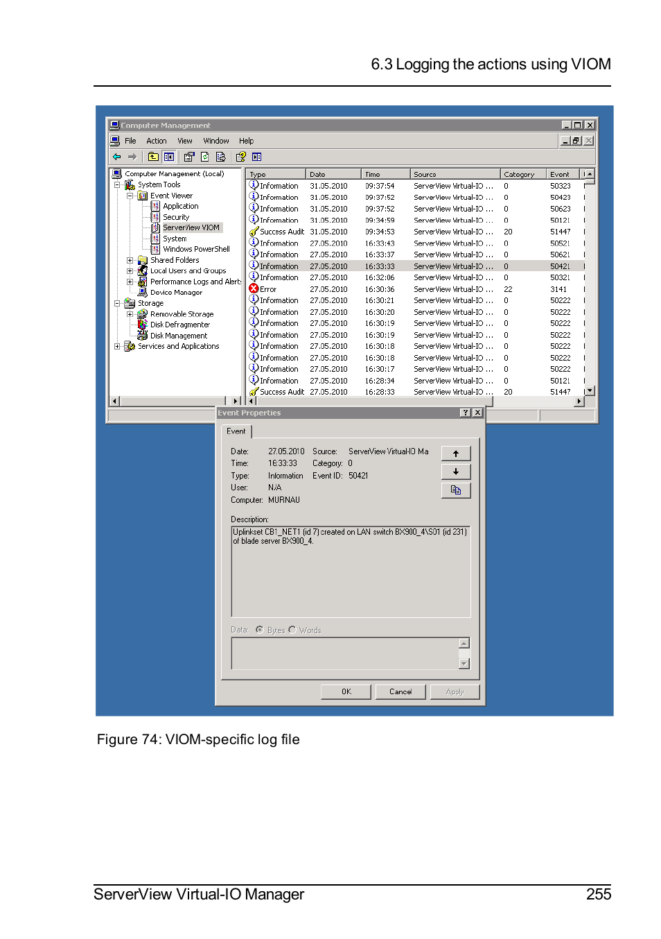 FUJITSU ServerView Virtual-IO Manager V3.1 User Manual | Page 255 / 362