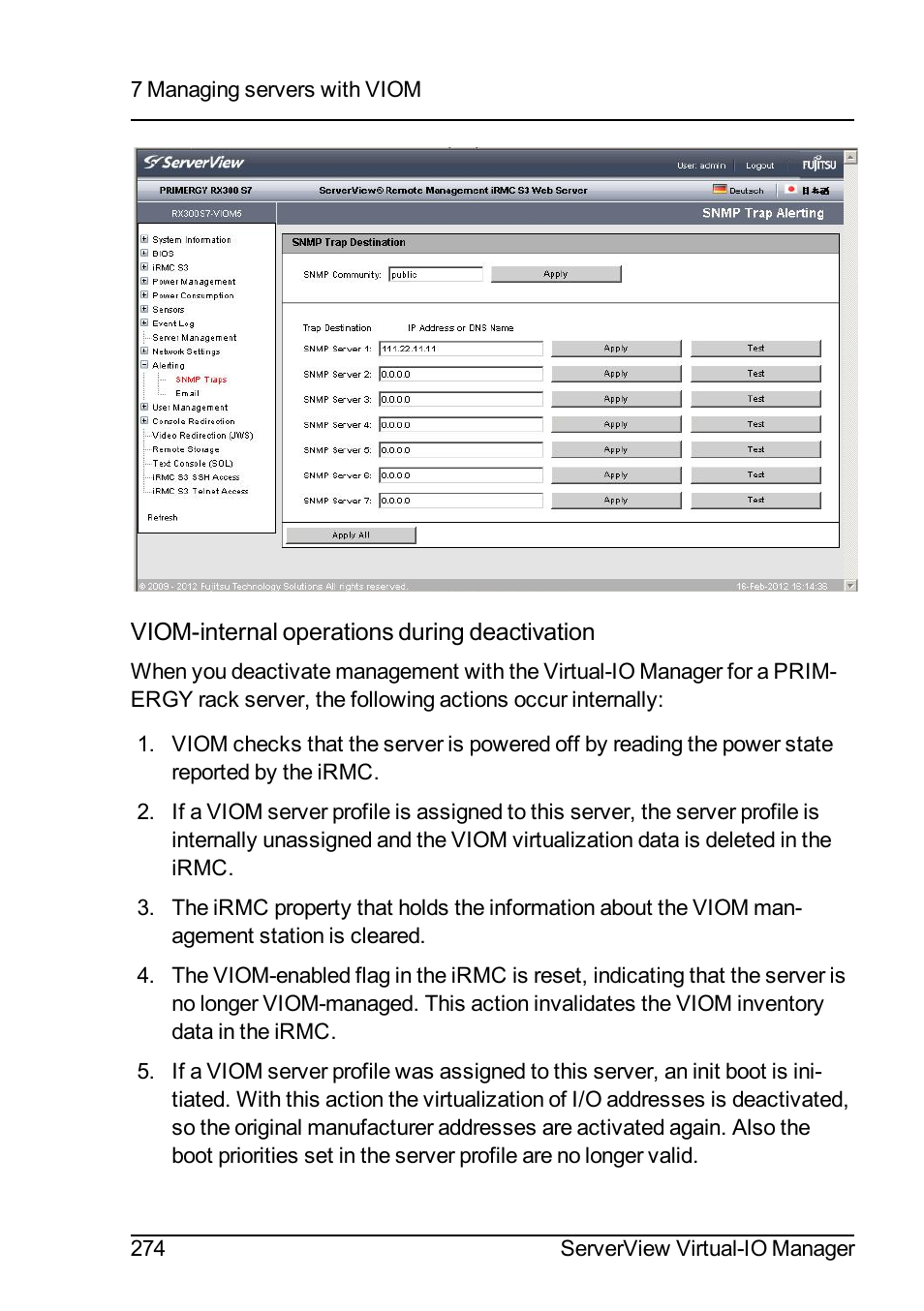 FUJITSU ServerView Virtual-IO Manager V3.1 User Manual | Page 274 / 362