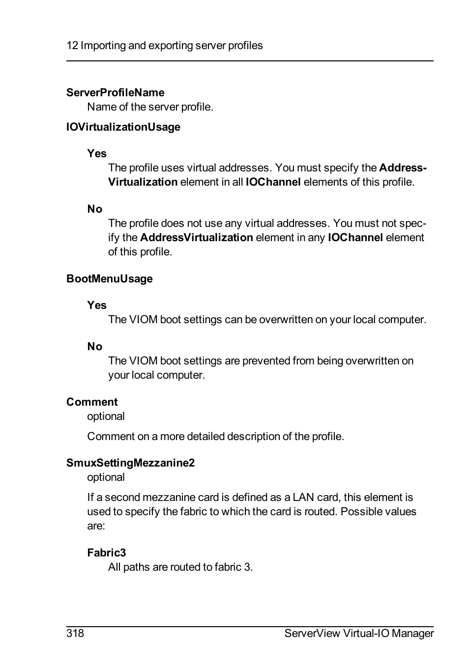 FUJITSU ServerView Virtual-IO Manager V3.1 User Manual | Page 318 / 362