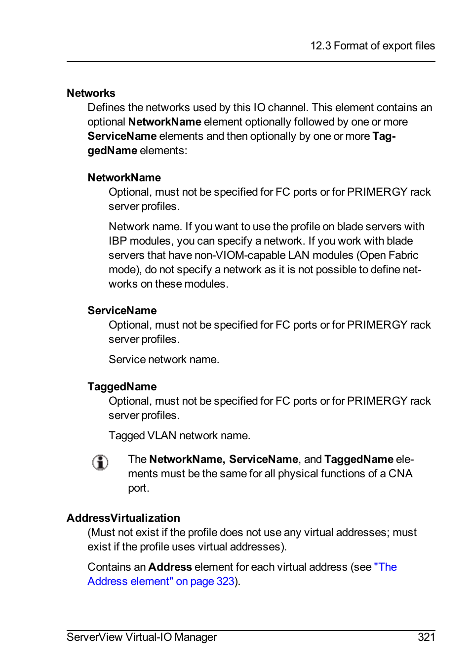 FUJITSU ServerView Virtual-IO Manager V3.1 User Manual | Page 321 / 362