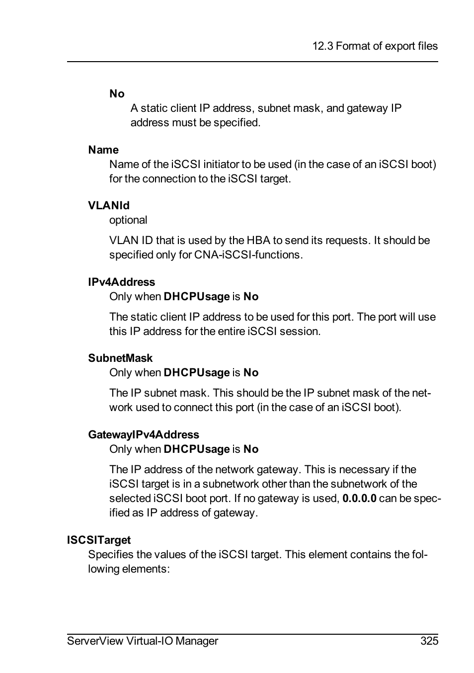 FUJITSU ServerView Virtual-IO Manager V3.1 User Manual | Page 325 / 362