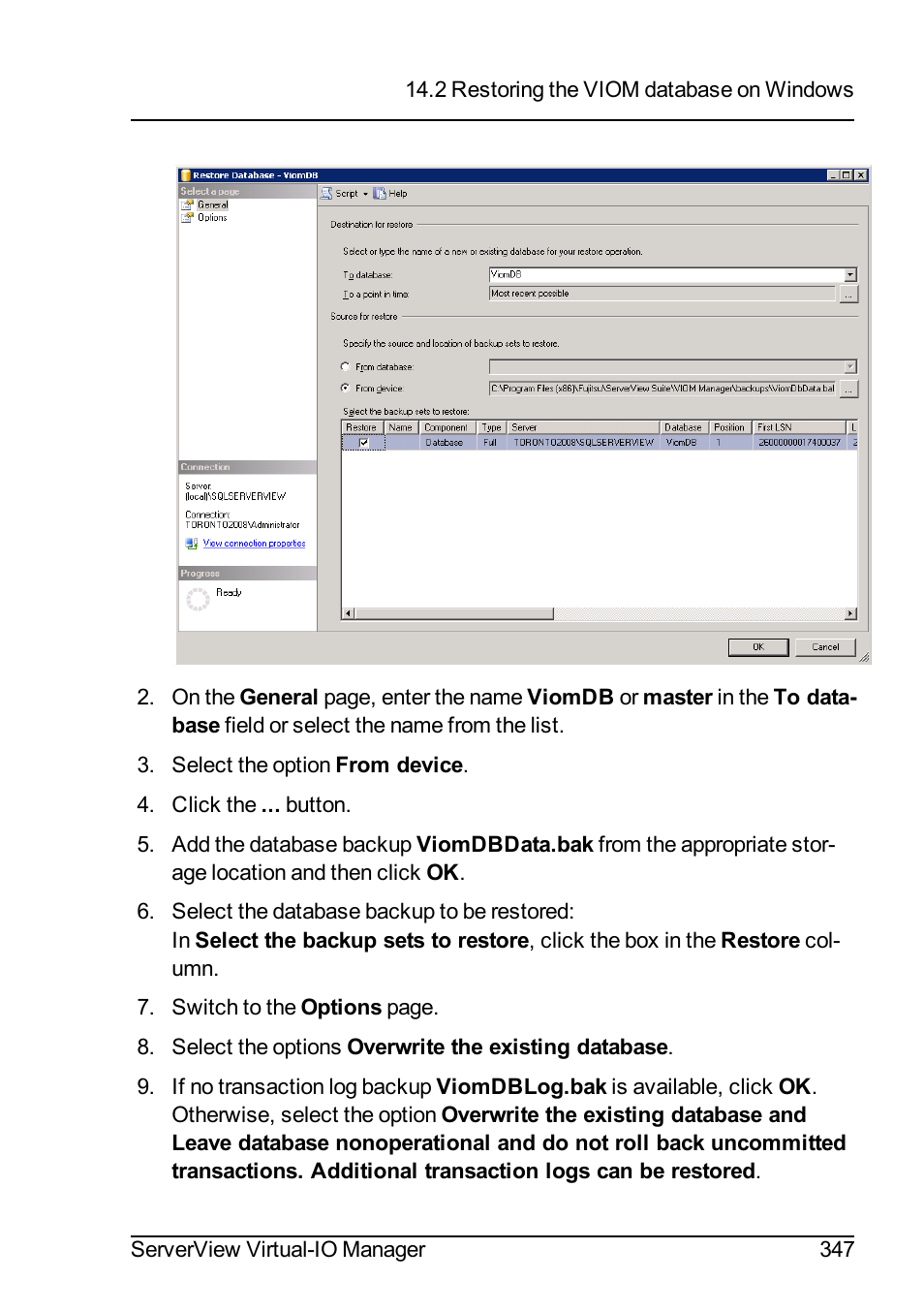 FUJITSU ServerView Virtual-IO Manager V3.1 User Manual | Page 347 / 362