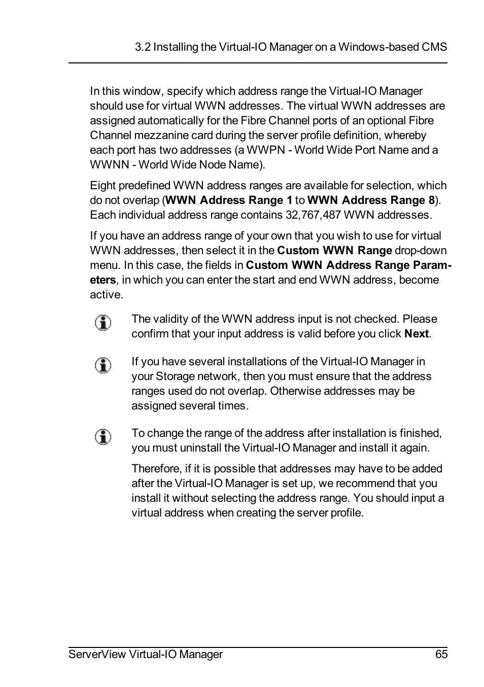 FUJITSU ServerView Virtual-IO Manager V3.1 User Manual | Page 65 / 362