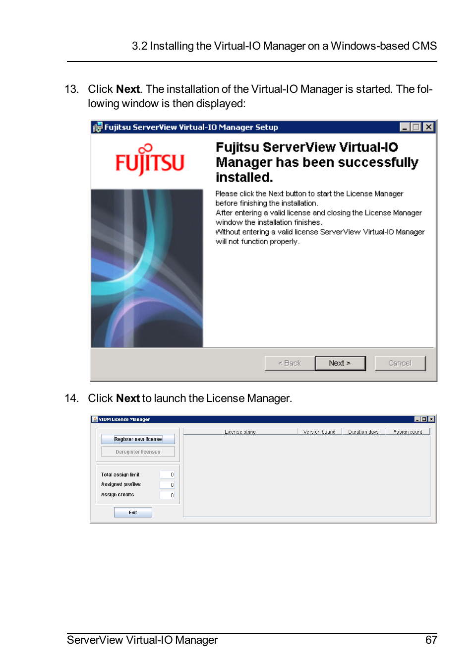 FUJITSU ServerView Virtual-IO Manager V3.1 User Manual | Page 67 / 362