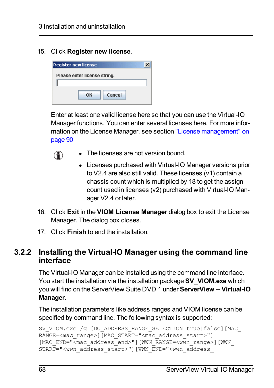 FUJITSU ServerView Virtual-IO Manager V3.1 User Manual | Page 68 / 362