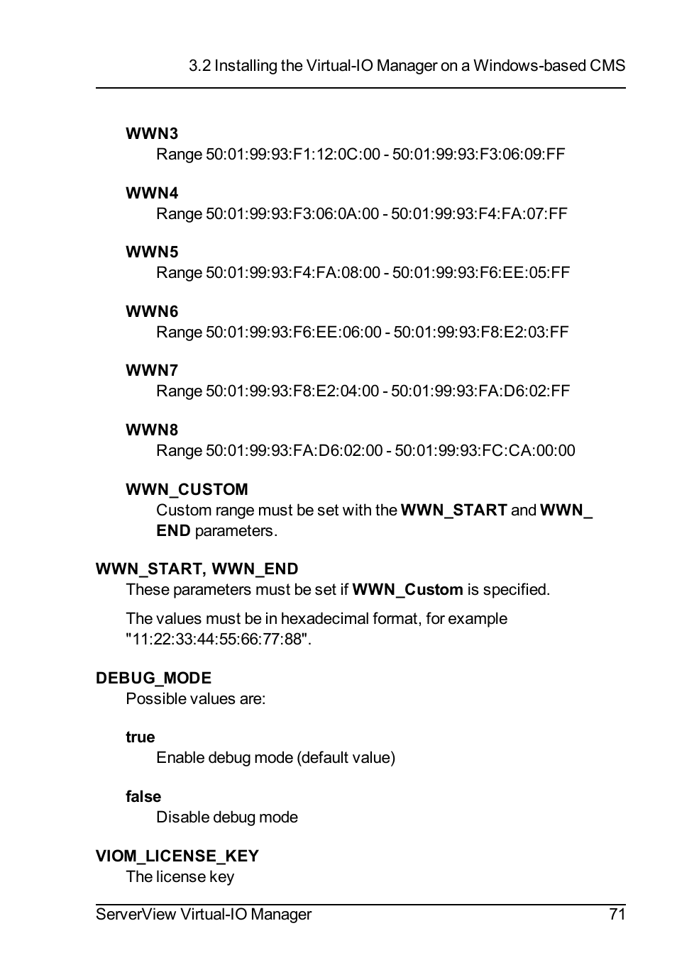 FUJITSU ServerView Virtual-IO Manager V3.1 User Manual | Page 71 / 362