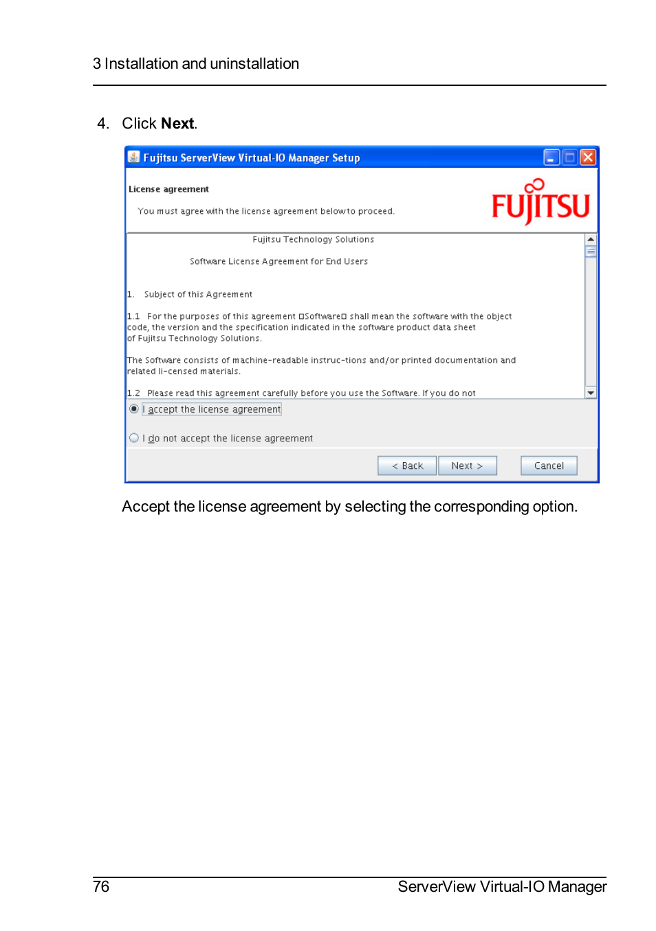 FUJITSU ServerView Virtual-IO Manager V3.1 User Manual | Page 76 / 362