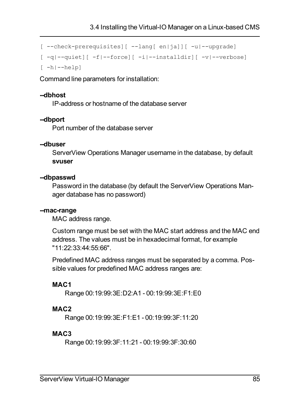 FUJITSU ServerView Virtual-IO Manager V3.1 User Manual | Page 85 / 362
